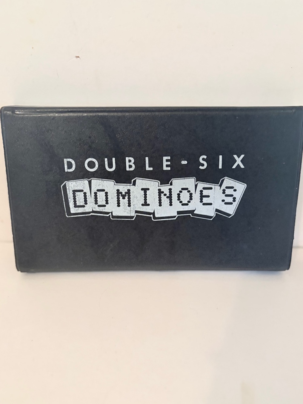Vintage Double Six Dominoes Complete in Vinyl Carry Case by US Playing Card Co